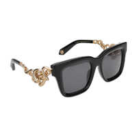 Ochelari de soare Roberto Cavalli Dama - Ochelari de soare Roberto Cavalli ROBERTO CAVALLI Sunglasses GLOSSY BLACK Femei (BM 17431059) - B-mall.ro