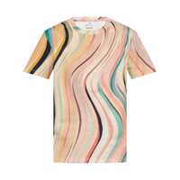Tricouri Ps Paul Smith New Swirl Cotton T-Shirt Femei