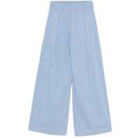 Pantaloni casual Semicouture Jhonny Striped Cotton Trousers Femei