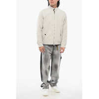 Jachete Baracuta pentru Barbati - Jachete Baracuta Front Zipped Mist Lined Jacket White Barbati (BM 17431675) - B-mall.ro