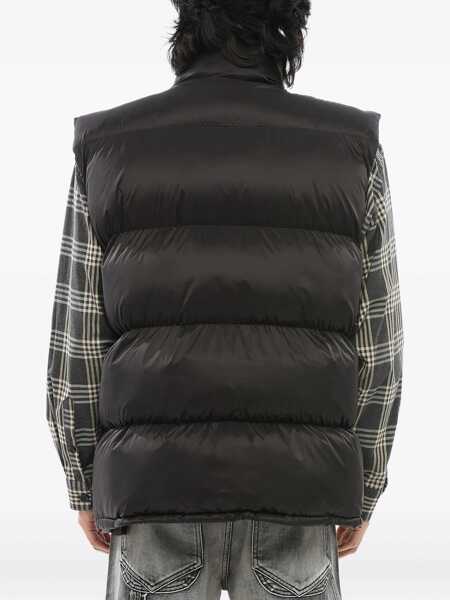 Jachete Balenciaga Skiwear Oversized Sleeveless Jacket With Front Zip Black Barbati (BM 17431684) 3
