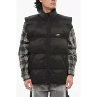 Jachete Skiwear Oversized Sleeveless Jacket With Front Zip Barbati