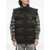 Balenciaga Skiwear Oversized Sleeveless Jacket With Front Zip Black