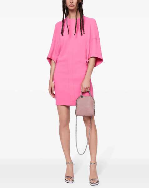 Rochii elegante Stella McCartney Cape Dress With 3/4 Sleeves Pink Femei (BM 17431963) 2