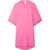 Stella McCartney Cape Dress With 3/4 Sleeves Pink