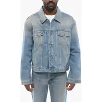 Geci de blugi Delavè Denim Jacket With Back Embossed Logo Barbati