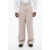AMI ALEXANDRE MATTIUSSI Double-Pleated Virgin Wool Pants With Belt Loops Beige