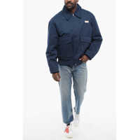 Bomber jacket pentru Barbati pagina 4 - Bomber jacket Marni Cotton Quilted Bomber Jacket With Utility Pockets Blue Barbati (BM 17432083) - B-mall.ro