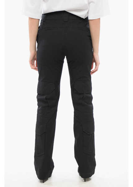 Pantaloni casual Givenchy Cargo Sraight Pants Black Femei (BM 17432086) 2