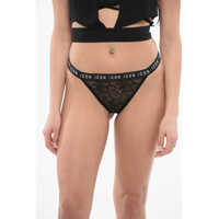 Sosete Lace Tong With Logoed Elastic Band Femei