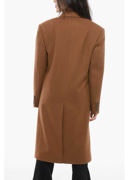 Paltoane Cline Wool Long Coat Brown Femei (BM 17432155) 2