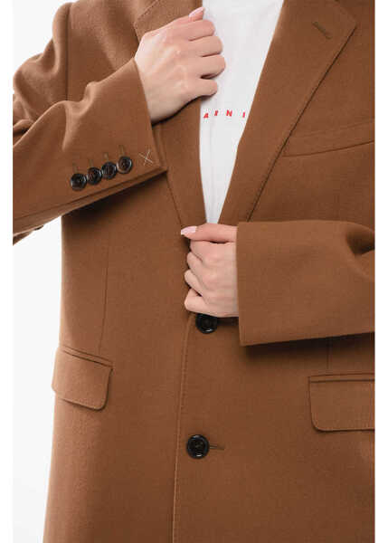 Paltoane Cline Wool Long Coat Brown Femei (BM 17432155) 3