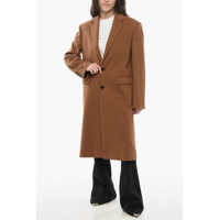 Geci Céline Dama - Paltoane Cline Wool Long Coat Brown Femei (BM 17432155) - B-mall.ro