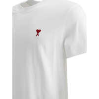 Tricouri AMI Paris pentru Barbati - Tricouri AMI Paris T-shirts White Barbati (BM 17432652) - B-mall.ro