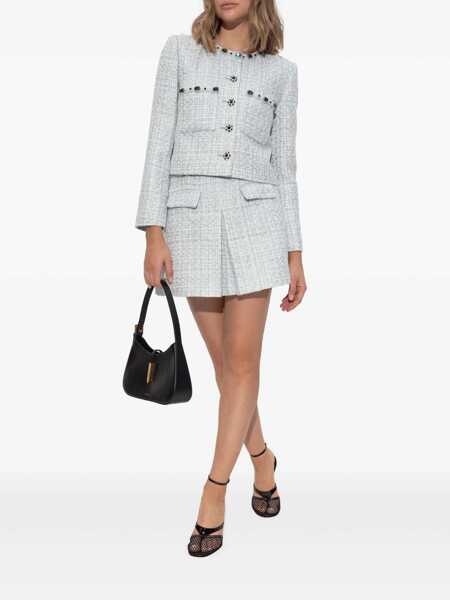 Fuste casual Self-Portrait Belted miniskirt Blue Femei (BM 17432874) 2