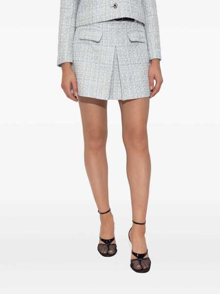 Fuste casual Self-Portrait Belted miniskirt Blue Femei (BM 17432874) 3