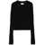 Loulou Studio "Tinos" Crew-neck sweater Black