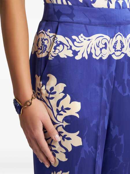 Pantaloni casual ETRO Trousers Blue Femei (BM 17432898) 5