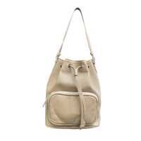 Genti de umar La Rose Borsa Sacchetto Grande Beige Scuro Femei