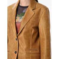Imbracaminte OUR LEGACY Dama - Sacouri OUR LEGACY Our Legacy Opening Leather Blazer BURNT SUGAR Femei (BM 17433639) - B-mall.ro