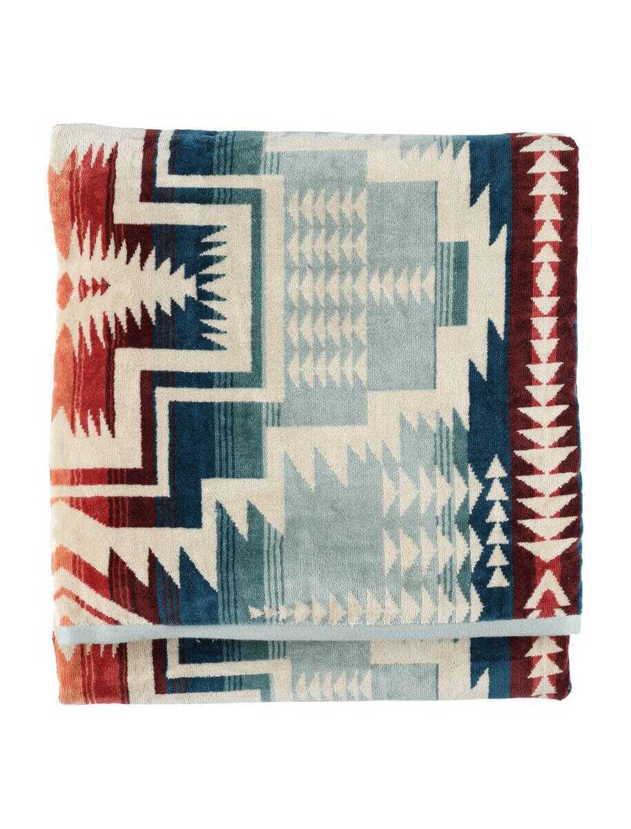 Accesorii de plaja Pendleton Pendleton Jacquard Beach Towel For Two SILVER BLUE HARDING STAR Femei (BM 17433645) 2