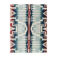 Imbracaminte Pendleton Dama - Accesorii de plaja Pendleton Pendleton Jacquard Beach Towel For Two SILVER BLUE HARDING STAR Femei (BM 17433645) - B-mall.ro