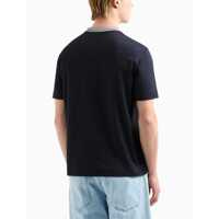 Topuri Emporio Armani pentru Barbati - Topuri Emporio Armani Emporio Armani T-Shirts And Polos ICONICO 0920 BLU NAV Barbati (BM 17434635) - B-mall.ro