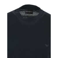 Topuri Emporio Armani pentru Barbati - Topuri Emporio Armani Emporio Armani Cotton T-Shirt BLUE Barbati (BM 17434659) - B-mall.ro