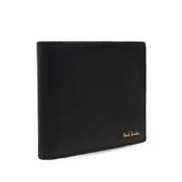 Portofele Paul Smith pentru Barbati - Portofele Paul Smith Paul Smith Printed Leather Wallet Black Barbati (BM 17435232) - B-mall.ro