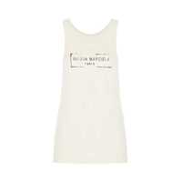 Topuri Maison Margiela Logo Tank Top Femei
