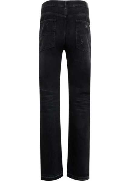Blugi drepti AMIRI Straight Leg Jeans BLACK Barbati (BM 17436067) 2