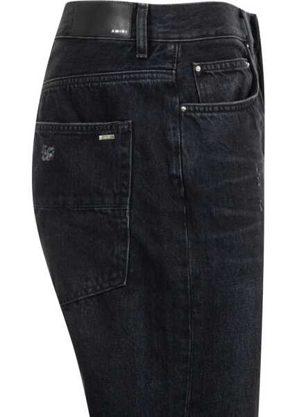 Blugi drepti AMIRI Straight Leg Jeans BLACK Barbati (BM 17436067) 3