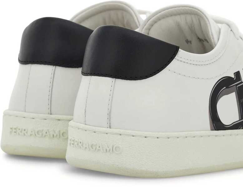 Sneakers Ferragamo Double Gancini Sneaker WHITE Barbati (BM 17436391) 3