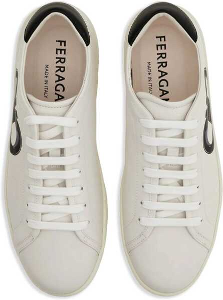 Sneakers Ferragamo Double Gancini Sneaker WHITE Barbati (BM 17436391) 4