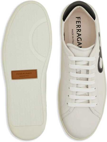 Sneakers Ferragamo Double Gancini Sneaker WHITE Barbati (BM 17436391) 5