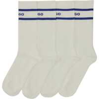Sosete pentru Barbati - Sosete Hugo Boss Set Of Two Socks With Logo WHITE Barbati (BM 17436412) - B-mall.ro