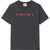 COURR&Egrave;GES Logo Print T-Shirt BLACK