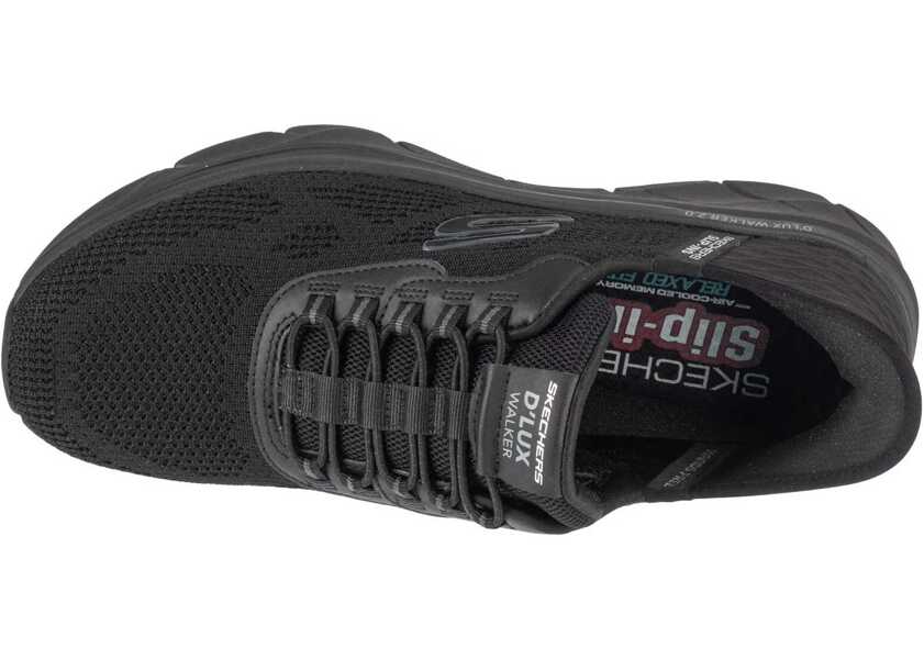 Sneakers SKECHERS Slip-ins: DLux Walker 2.0 - Rezinate Black Barbati (BM 17436472) 3