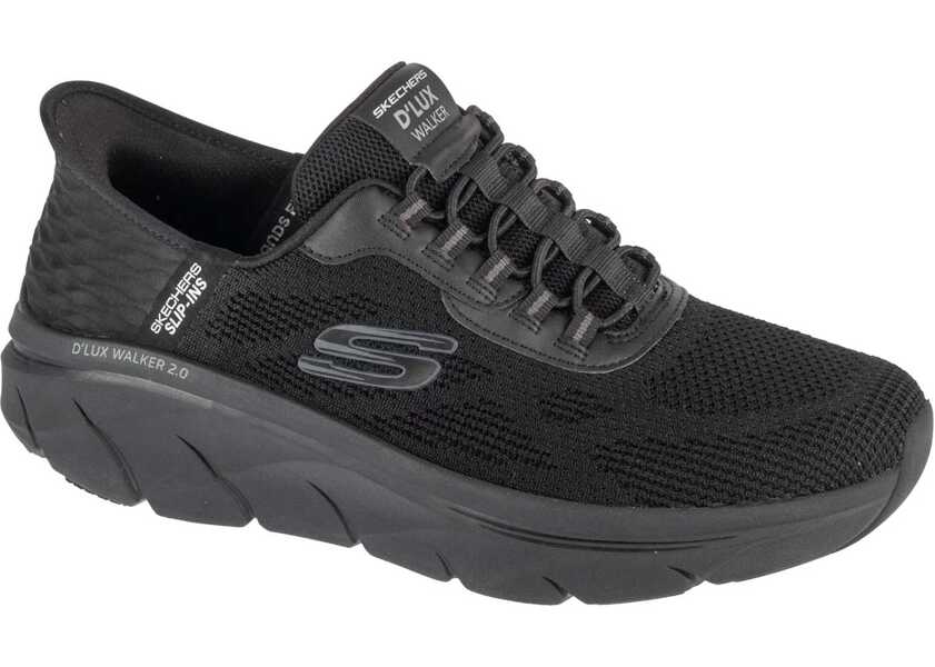 Sneakers SKECHERS Slip-ins: DLux Walker 2.0 - Rezinate Black Barbati (BM 17436472) 1