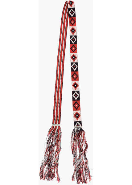 Curele DSQUARED2 Self-Tie Fabric Belt 40Mm Multicolor Femei (BM 17436586) 3