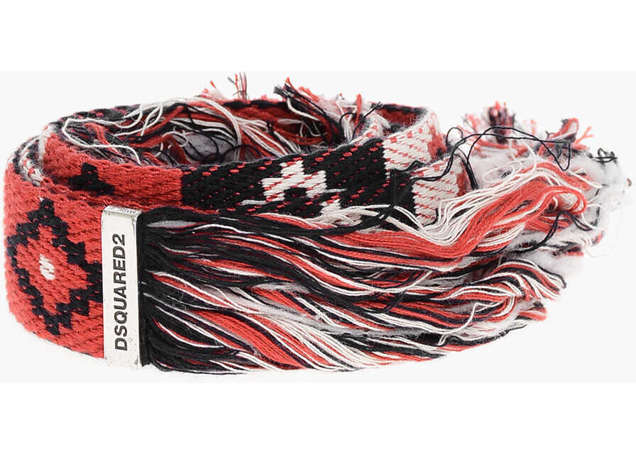 Curele DSQUARED2 Self-Tie Fabric Belt 40Mm Multicolor Femei (BM 17436586) 1