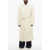 Gucci Belted Monogram Supreme Padded Coat White