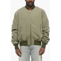 Bomber jacket Nylon Bomber Jacket With Back Embossed Logo Barbati