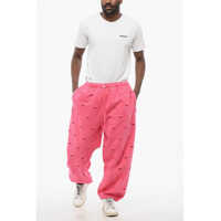 Pantaloni de trening pentru Barbati pagina 4 - Pantaloni de trening Nike Jacquemus Fleeced Cotton Joggers With All-Over Cut-Out Logo Pink Barbati (BM 17436661) - B-mall.ro