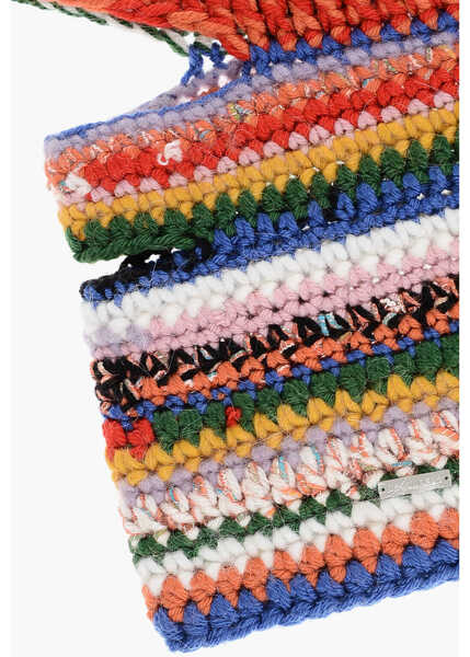 Caciuli DSQUARED2 Wool-Blend Crochet Balaclava Multicolor Barbati (BM 17436688) 2