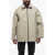 FEAR OF GOD Zip-Up Monochrome Nylon Windbreaker Beige