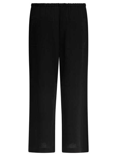 Pantaloni casual TOTME Trousers Black Femei (BM 17437164) 2