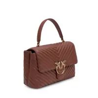 Genti de mana Pinko Pinko 'Big Lady Love Bag Puff Chevron' Handbag