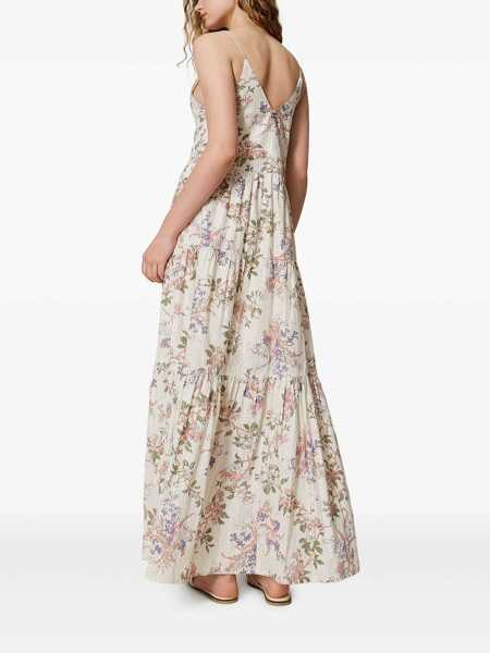 Rochii TWINSET Twinset Multicolor Cotton Maxi Dress ST. FIORE MULTI LUREX Femei (BM 17439255) 3