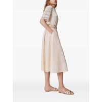 Fuste TWINSET Dama - Fuste TWINSET Twinset Pink Cotton Blend Midi Skirt PRETTY PINK Femei (BM 17439264) - B-mall.ro